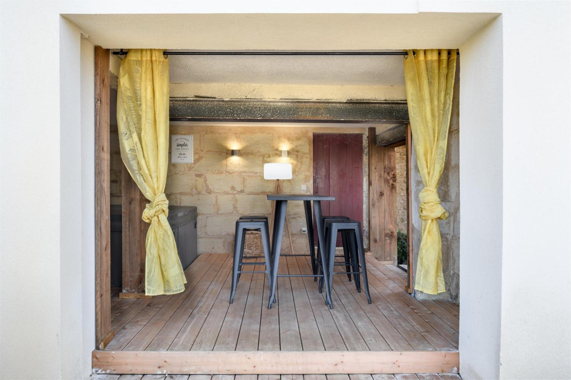 Ferienwohnung Domaine Ecoline Sadirac Zimmer foto